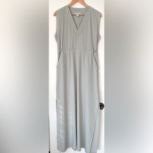 Athleta Marlow Maxi Dress - Size Small - Coast Grey - LIKE NEW
